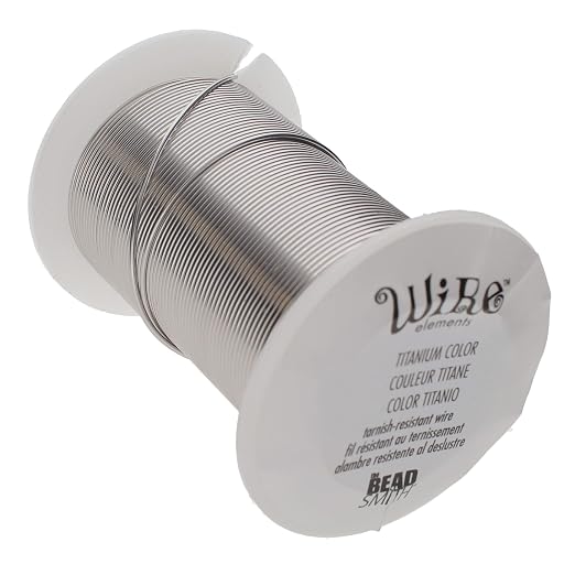 The Beadsmith Wire Elements 16-Gauge Lacquered Tarnish-Resistant Copper Wire by TheBeadsmith