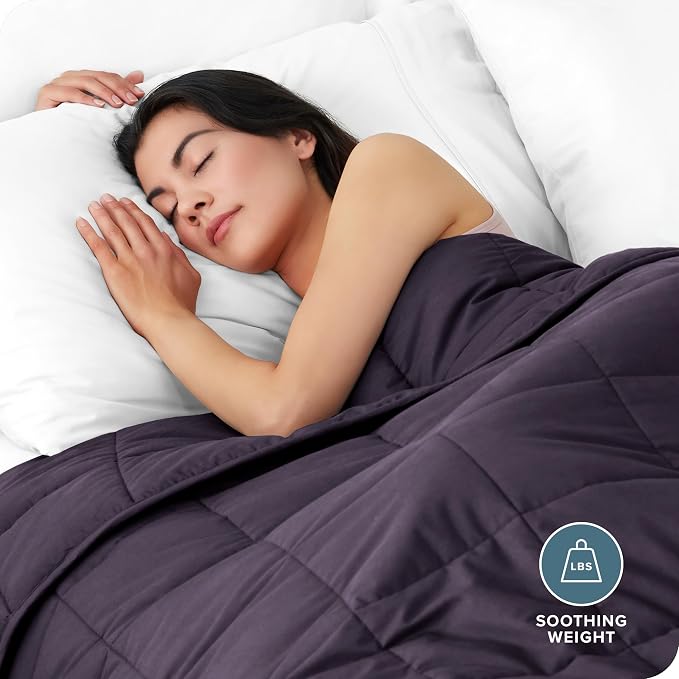 Bare Home Weighted Blanket Twin or Full Size 10lb - Image 2