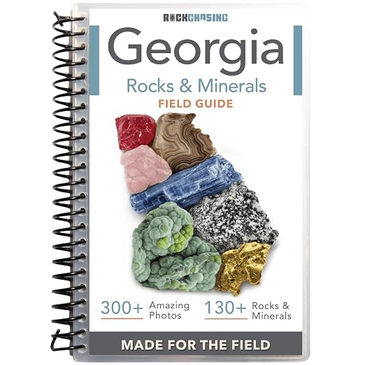 Georgia Rocks And Minerals Field Guide | Find And Identify Rocks, and Gemstones by Unknown
