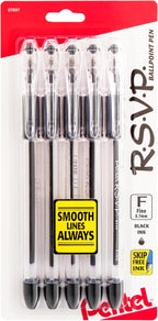 Pentel RSVP Ballpoint Pen, Fine Line by PentelofAmerica