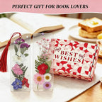 438 Pcs Dried Flower Bookmark Making Kit, DIY Craft Gift | Pressed flower craft - Image 7