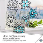 Gallery Glass Holiday Stained Glass Paint Kit, 8 Piece Set Perfect - Image 3