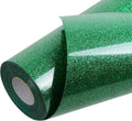TORC Green Glitter HTV Heat Transfer Vinyl Roll 12 inch x 20 ft Iron on Vinyl by TORC