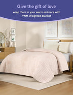 YnM King Size Linen Weighted Blanket - Image 4