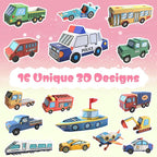 2 Themes in 1, 3D Paper Model Kits - Image 2