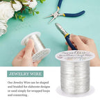 BENECREAT 24 Gauge 87 Yards Tarnish Resistant Silver Wire Jewelry Beading Wire - Image 3