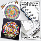 FUNLAVIE Adult Coloring Book - Image 4