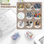 zoeynex 6-Pack Large Clear Plastic Storage Boxes - Image 3
