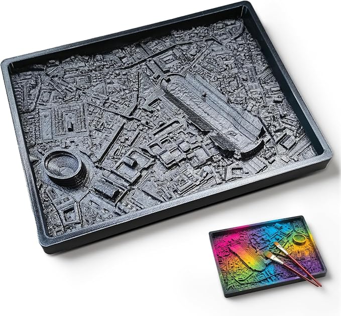 Fuyoooo Dry Brush Palette, Miniature Painting Dry Brush Palette by Liraitoya