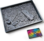 Fuyoooo Dry Brush Palette, Miniature Painting Dry Brush Palette by Liraitoya