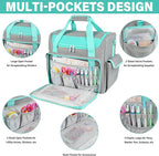 Craft Bag for Scrapbook Supplies, Large Scrapbook Tote - Image 3