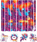 Tintnut Dark Red Splash Heat Transfer Vinyl, stretch washable, works by Tintnut