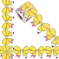 FYSUIMU 65.6 Ft Pencil Coquette Bow Bulletin Board Border Back to School Pencil by FYSUIMU