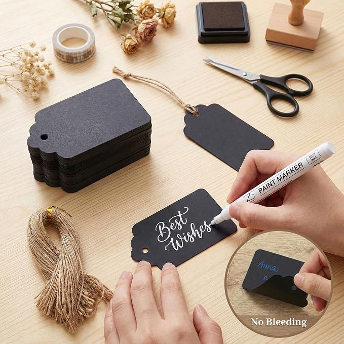 SallyFashion 100pcs Gift Tags - Image 4