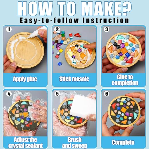 Mosaic Crystal Grout, Mosaics Tile Tools, Mosaic Tile Accessories – Essential - Image 4