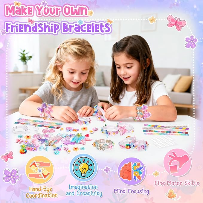 Friendship Bracelet Making Kit for Girls, 5-12 Year Old Girl Birthday Gifts - Image 2