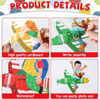 gisgfim 80Pcs Crayon Cutouts Back to School Decoration Bulletin Board Colorful - Image 3