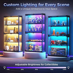 AODK 2-Pack Display Cabinet - Image 4
