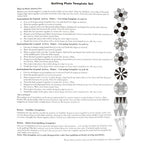 Acrylic Quilting Template Ruler, Design Plate, Patchwork Templates - Image 9