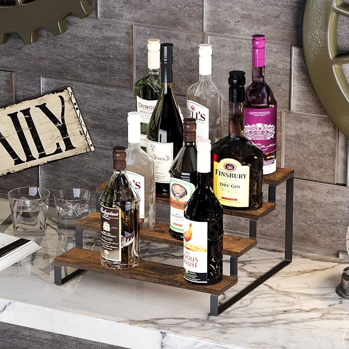 YINMIT Wooden Display Riser Stand, Tiered Perfume and Cologne Organizer Stand - Image 7