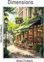 Mrnsiet Paint by Numbers Kit for Adults, Easy Street Cafe Adult Paint by Number - Image 5