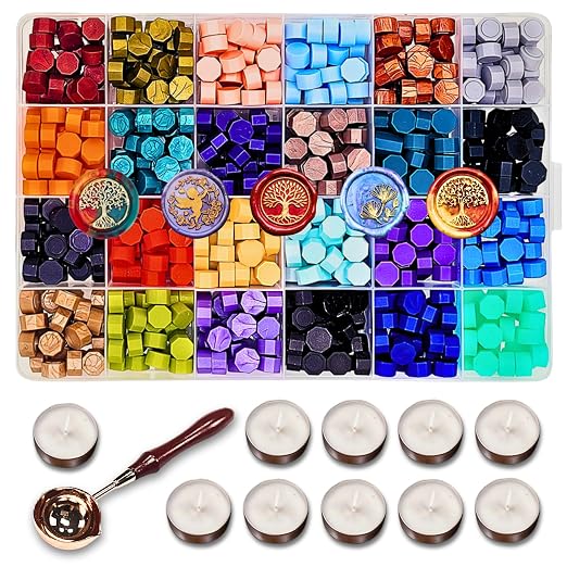 xxxHOLIC Wax Seal Kit, 360 Beads in 24 Colors | by xxxHOLIC