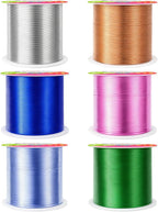Mandala Crafts 22 GA Pink Green Blue Assorted Anodized Aluminum Craft Wire | - Image 2