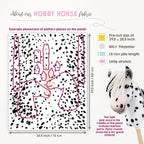 kullaloo DIY Hobby Horse Sewing Material Kit Make a Leopard-Spotted Stick Pony - Image 6