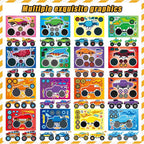48 Sheets Create Monster Truck of Dreams Stickers, Make Your Own Stickers - Image 4