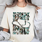 Tintnut Turquoise Cowhide Heat Transfer Vinyl, easy cut & weed, stretch washable - Image 5