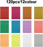 Gartful 120PCS Glitter Mini Hot Glue Sticks - Image 7