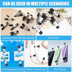 20 Pcs Small Clamps Garden Mini Spring Clamp Heavy Duty - Image 3