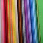 40pcs Coloured Felt Cloth Nonwoven 12 x 12 inches Felt Fabric Sheets DIY Craft - Image 6
