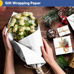 Vanhench White Wrapping Paper Roll 17.5"x1200" | - Image 6