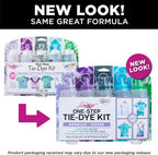 Tulip One-Step Tie-Dye Kit Mermaid, Party Activity, Permanent Fabric Dye - Image 2