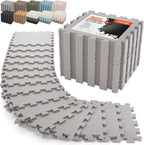 AIRHOP 18 PCS Gym Floor Mat, EVA Foam Puzzle Gym Mat, High-Density Interlocking by Airhop