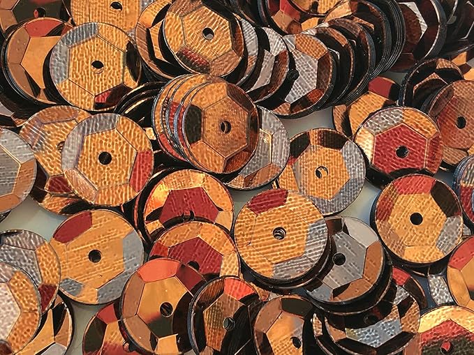 Sequins 8mm 800/Pkg by Golden+Leaf