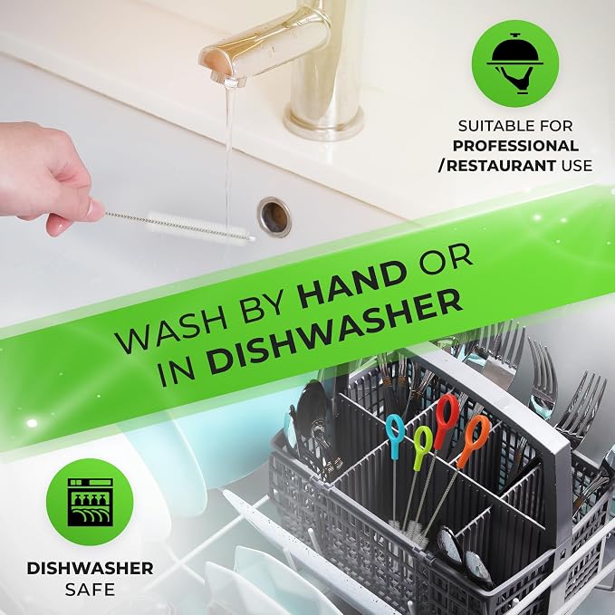 Buenalife Heavy Duty Cleaning Brushes Set of 8 - Image 5