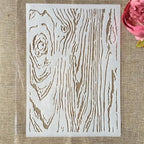 TIAMECH A4 Reusable Wooden Texture Stencil - Image 6
