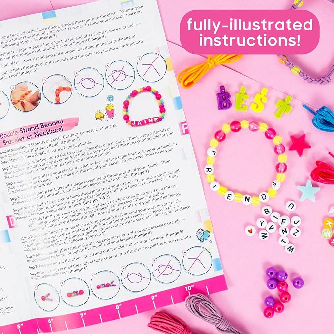 Just My Style ABC Beads by Horizon Group Usa, 1000+ Charms & Beads, Alphabet - Image 3