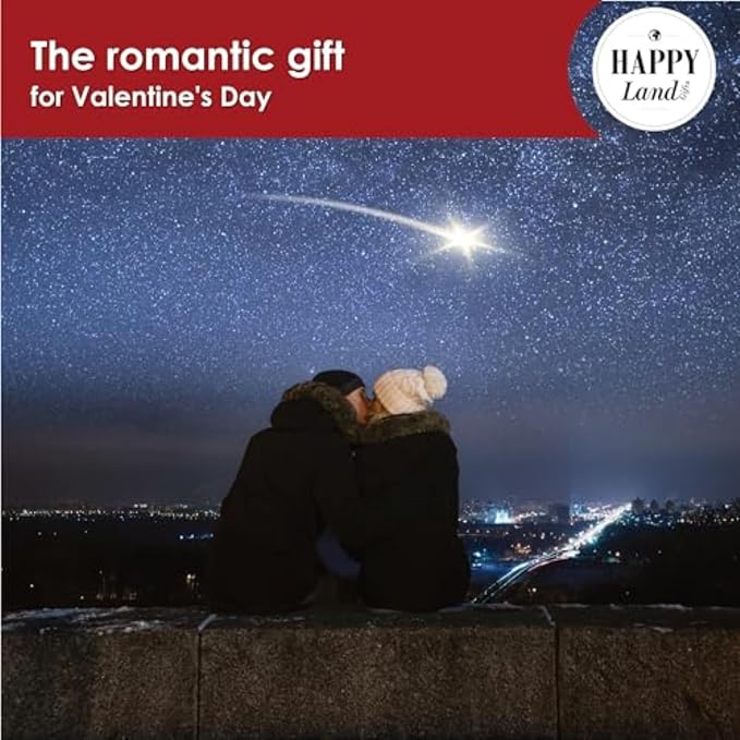 happylandgifts® Romantic Gift Set | Shooting Star | Unusual Gift | Real - Image 2