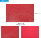 PATIKIL 20 Sheets 2mm Glitter Foam Sheet - Image 2