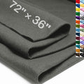 XSEINO Dark Gray Large Felt Fabric 72" X 36 ", 1.4 mm Thick Soft Felt Fabric by XSEINOiscreating%EF%BC%81