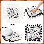 Chunful 6 Sets Western Cowboy Tied Pillow Craft Kit DIY No Sew Pillow Supplies - Image 2