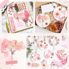 Fabbay 200 Pcs Dried Pressed Flowers Real Dry Natural Flower Leaf Dried Flowers - Image 4