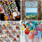 Lanwexy 16PCS Sea Shells Scallop Shells Natural White Sea Shells - Image 2