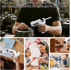 60/120W Full Size Hot Glue Gun Kit, Dual Power Glue Gun - Image 8