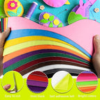 Morcheiong 12 Pcs Self Adhesive Felt Sheet Soft Felt Sheets - Image 3