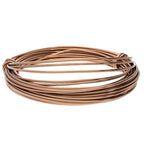 The Beadsmith Anodized Aluminum Wire – 12 Gauge – 39 feet – Light Copper Color - Image 2
