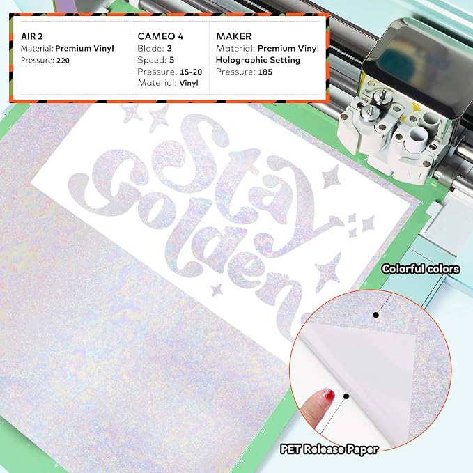 WRAPXPERT Glitter Permanent Vinyl - Image 5